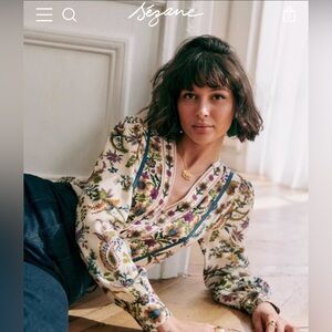 Sezane Tally Blouse